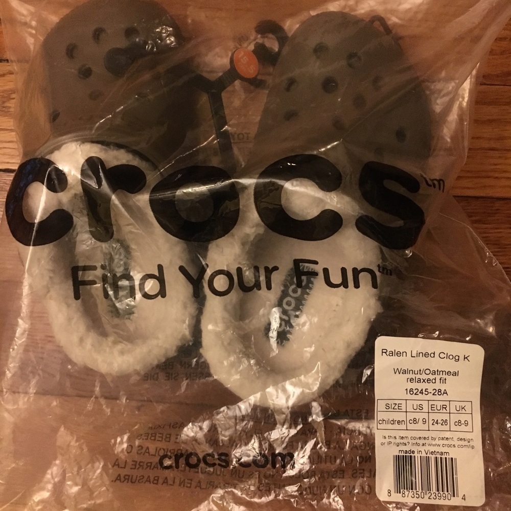 Ralen Faux Fur Lined Clog (Little Kid)